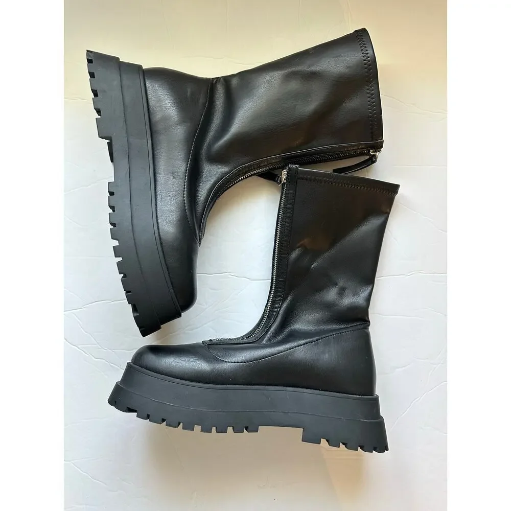 Zola Zip Platform Boot -Size 9 - Picture 7 of 13